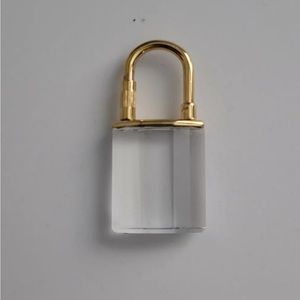 Swarovski Crystal Padlock Keyring Charm